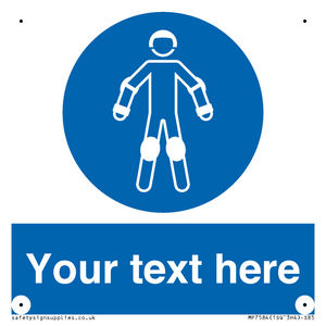 Custom protective roller sport equipment must be worn